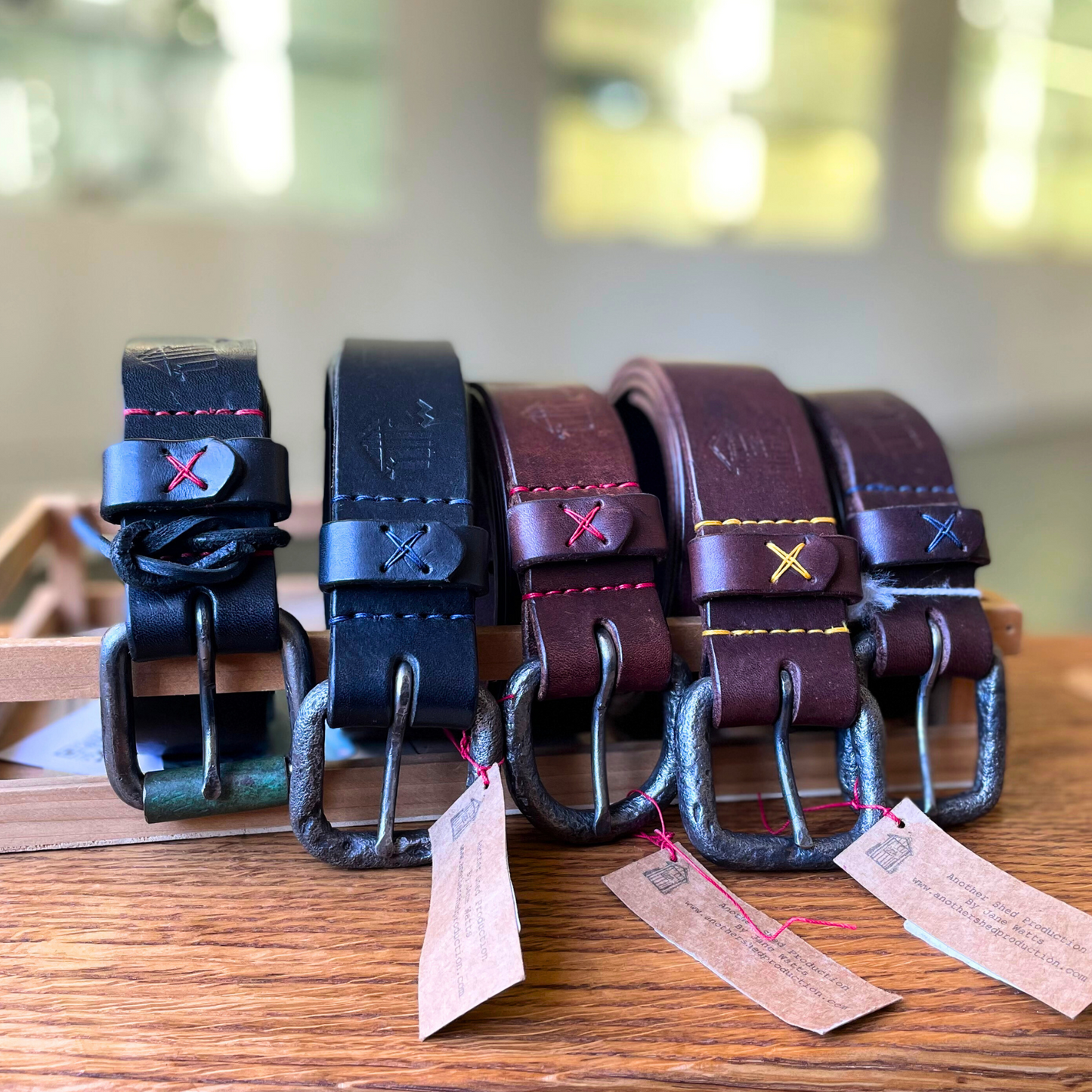 Leather Belt by Another Shed Production