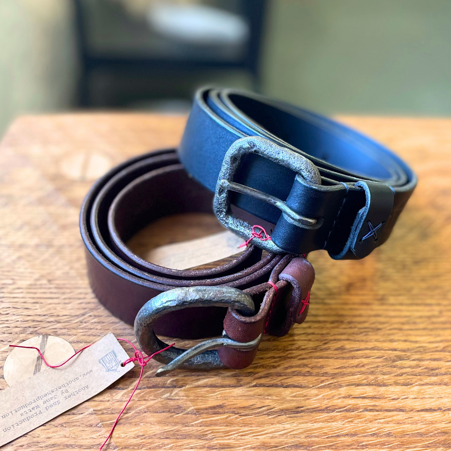 Leather Belt by Another Shed Production