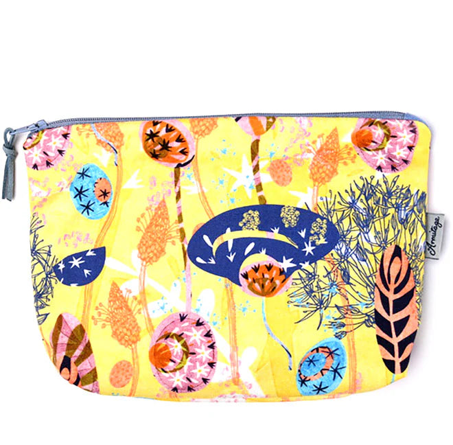 Cotton Canvas Make Up Bag