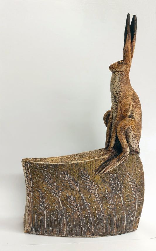 'Barley' stoneware sculpture