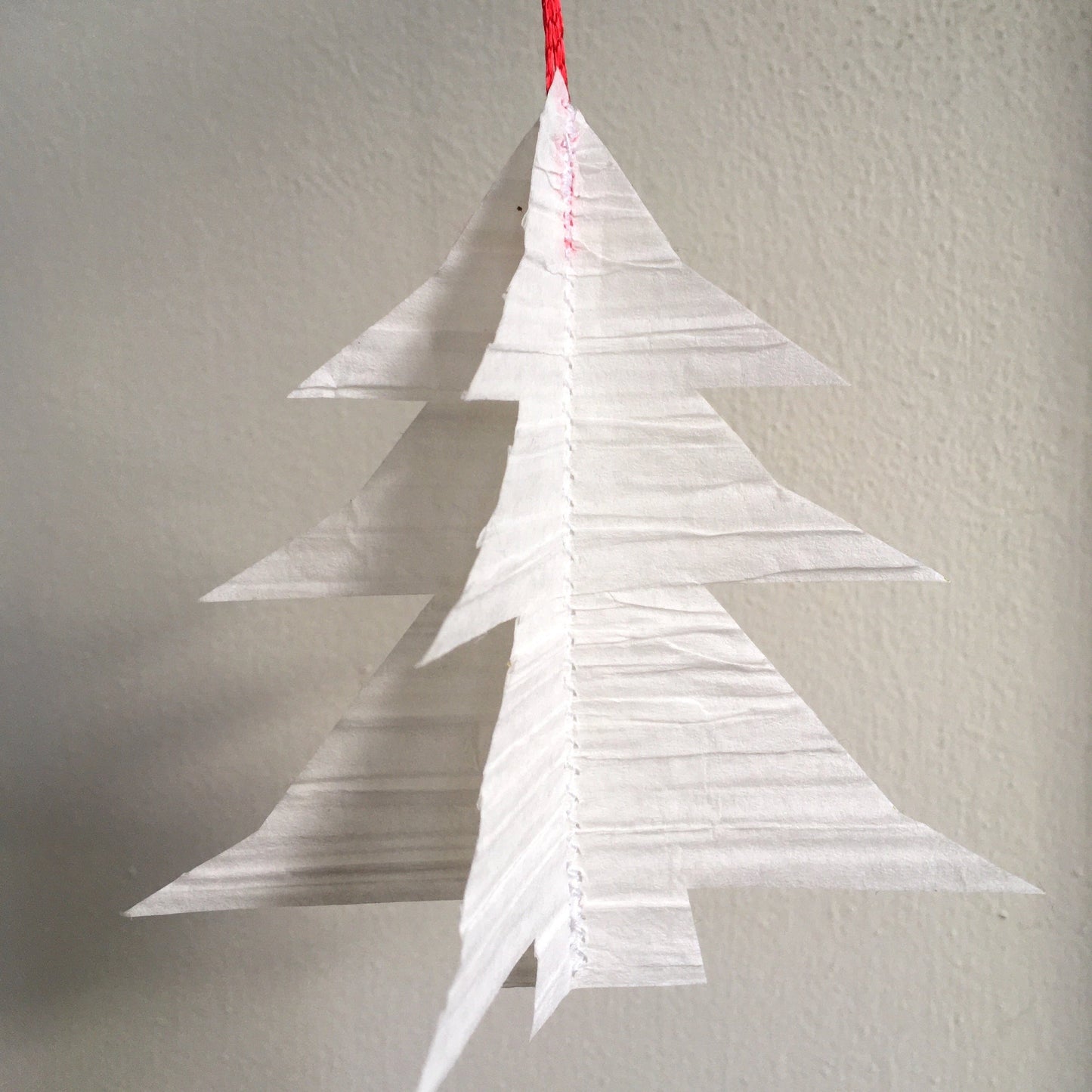 3D Pleated Paper Tree Decoration