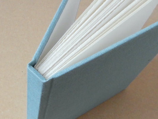 Linen Watercolour Sketchbook- Blue