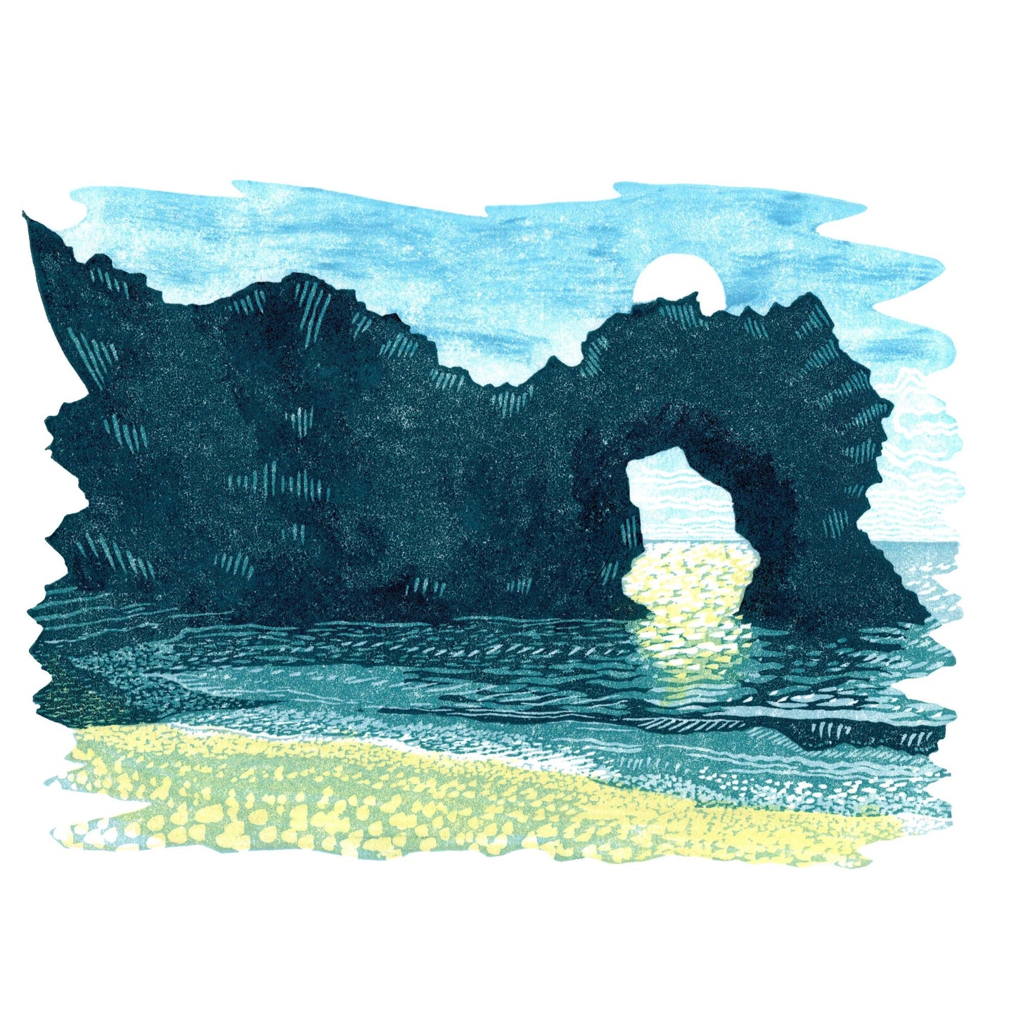 'Early Morning at the Door' Print