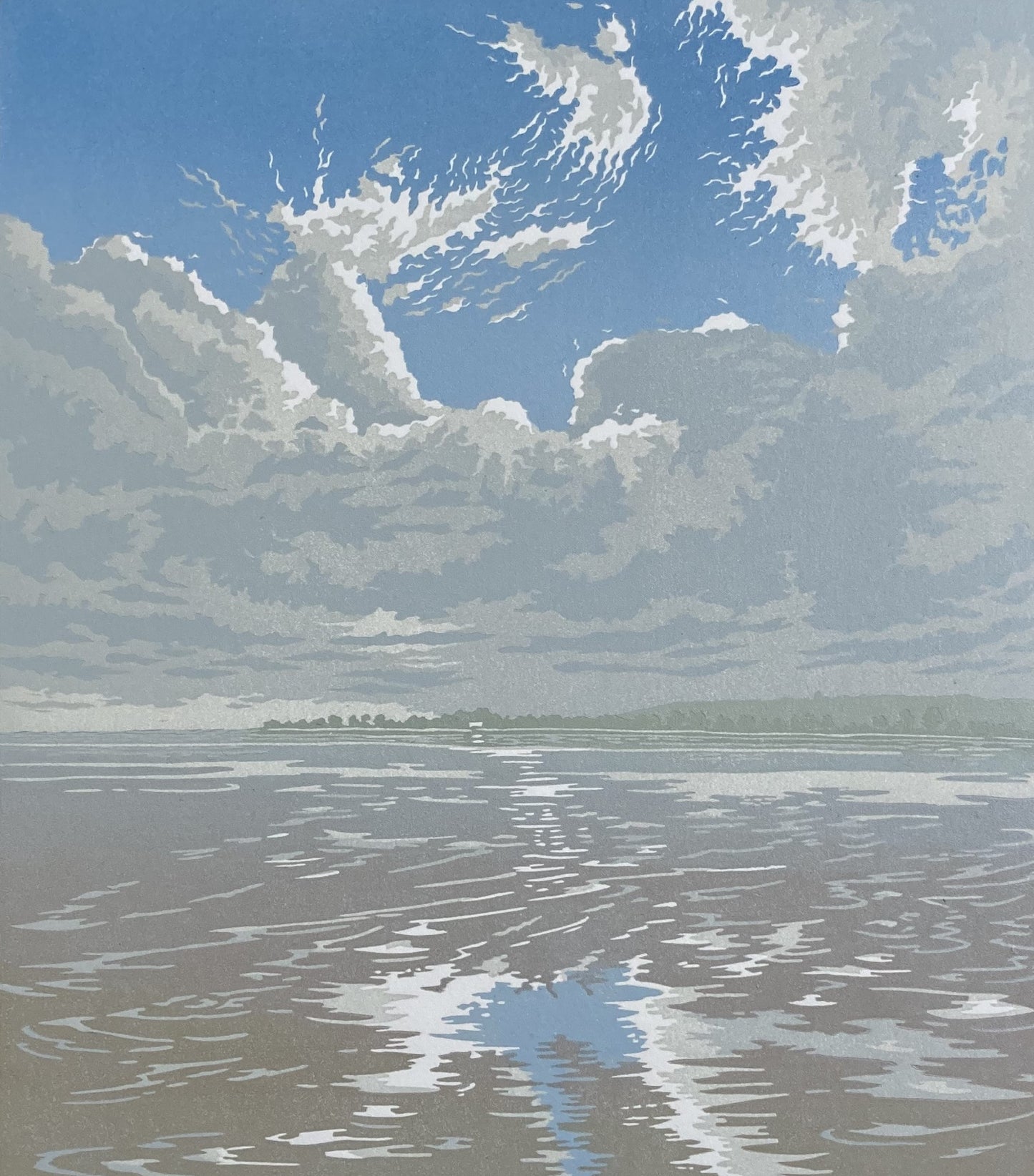 Estuary Study II - Print