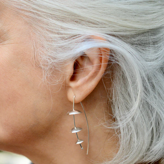 Euphorbia Leaf drop Earrings