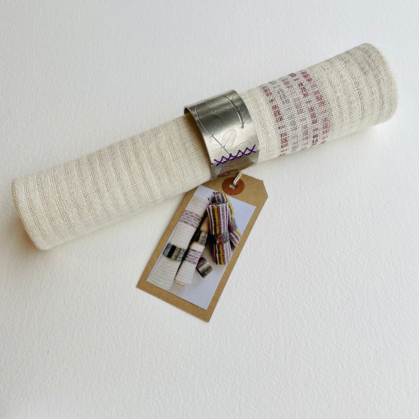 Handmade Napkin and Napkin Ring