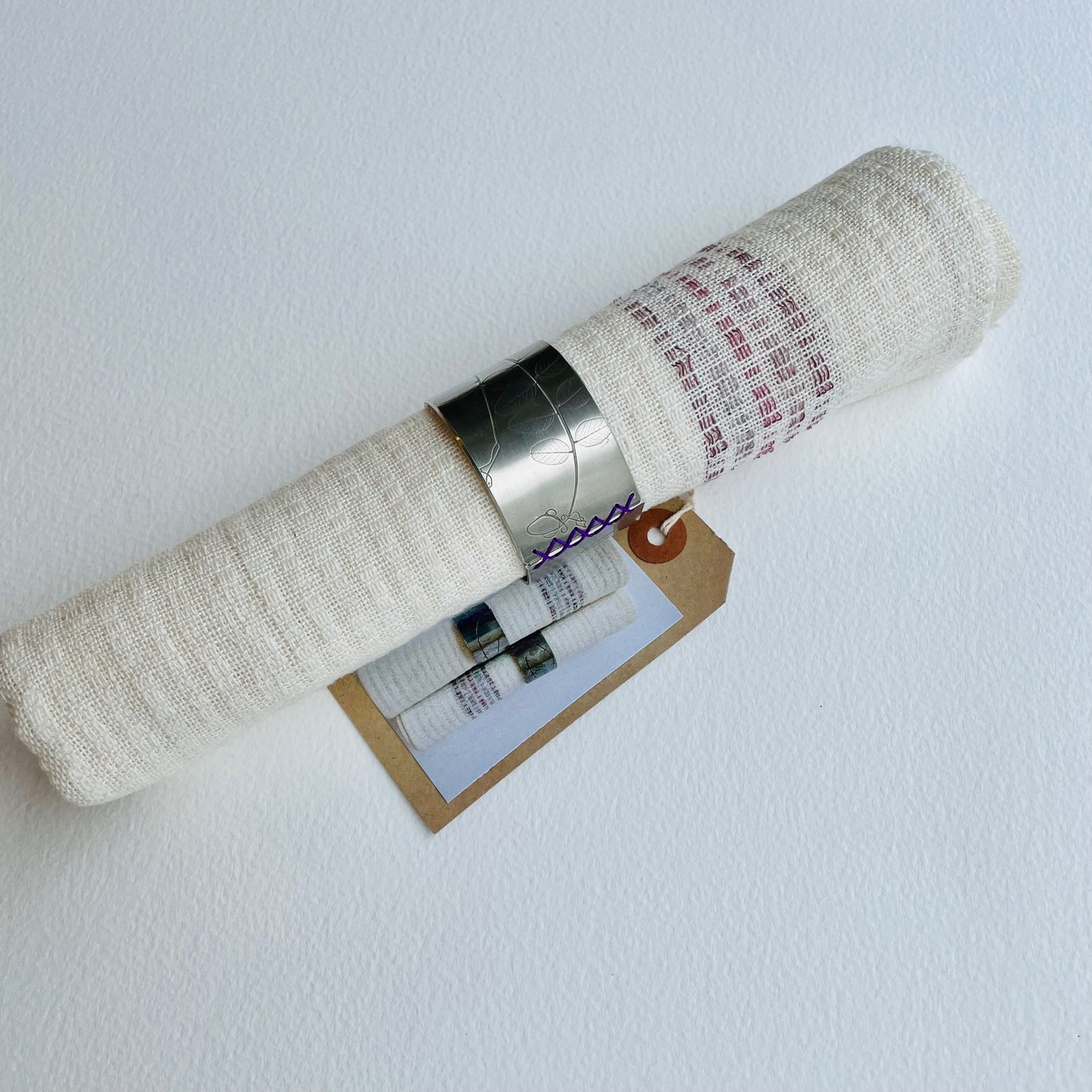 Handmade Napkin and Napkin Ring