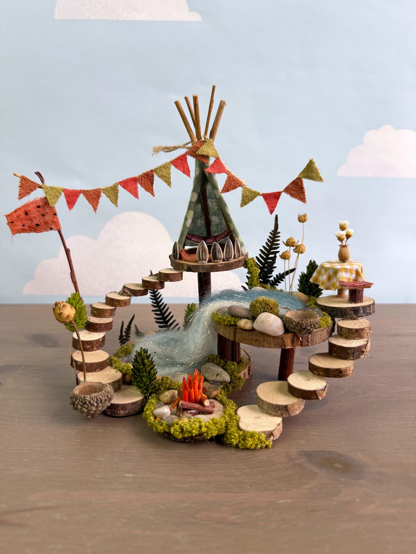 Woodland Waterfall Camp - Craft Kit