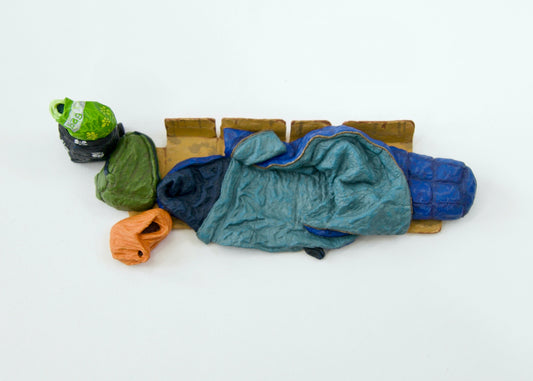 'Bed Room' miniature sculpture