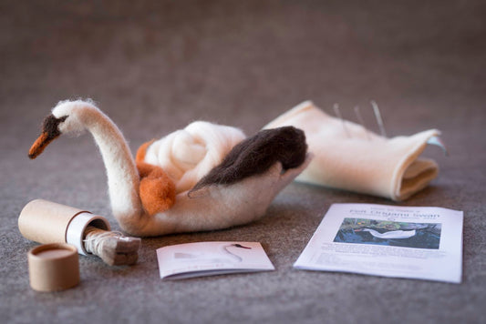 Origami Felt Swan Kit
