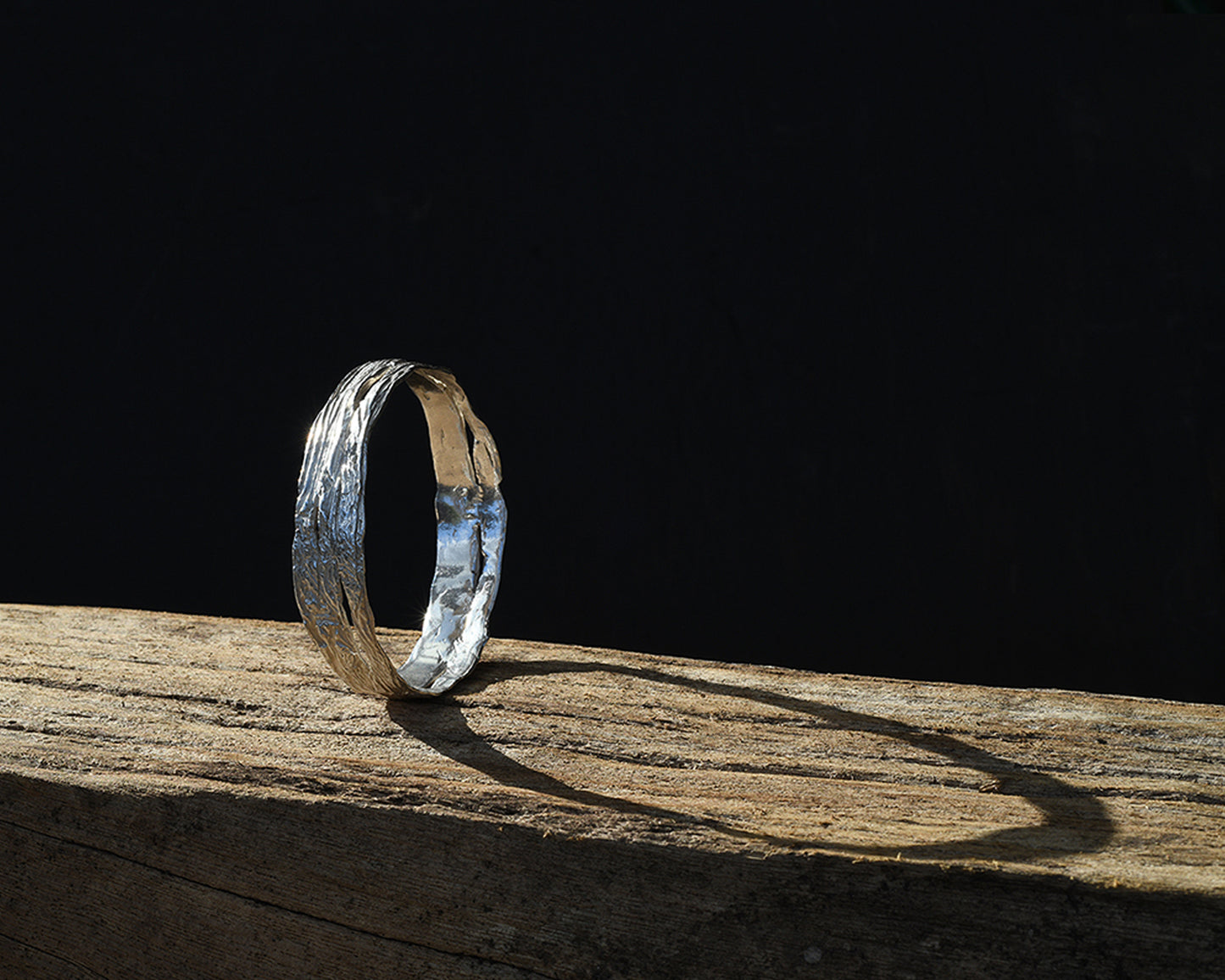 Honey Fungus Wide Bangle