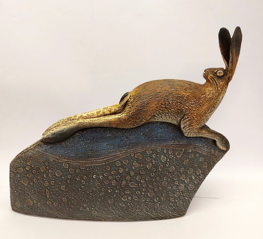 'September' stoneware sculpture