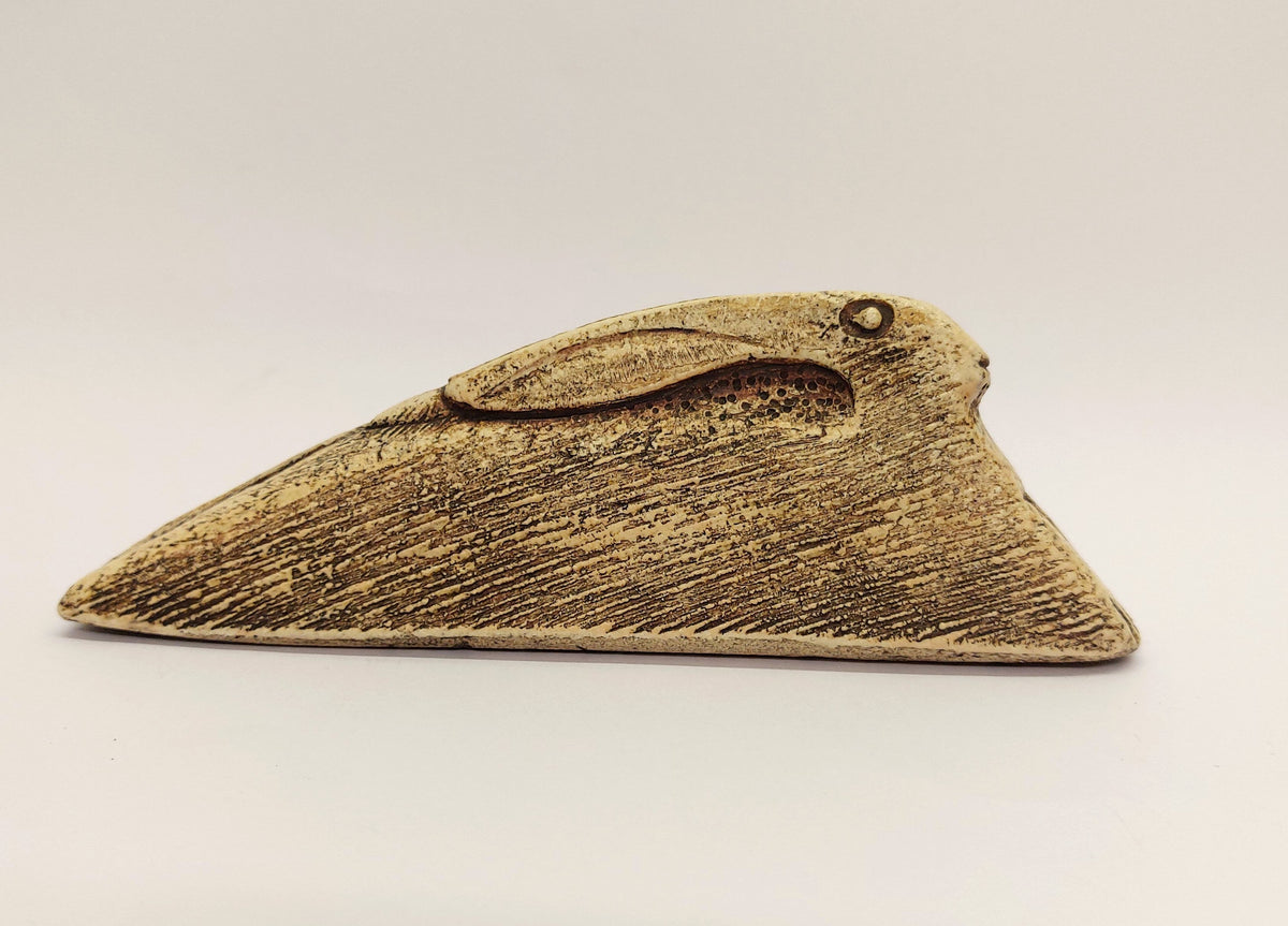 'Streaking Away' small stoneware sculpture