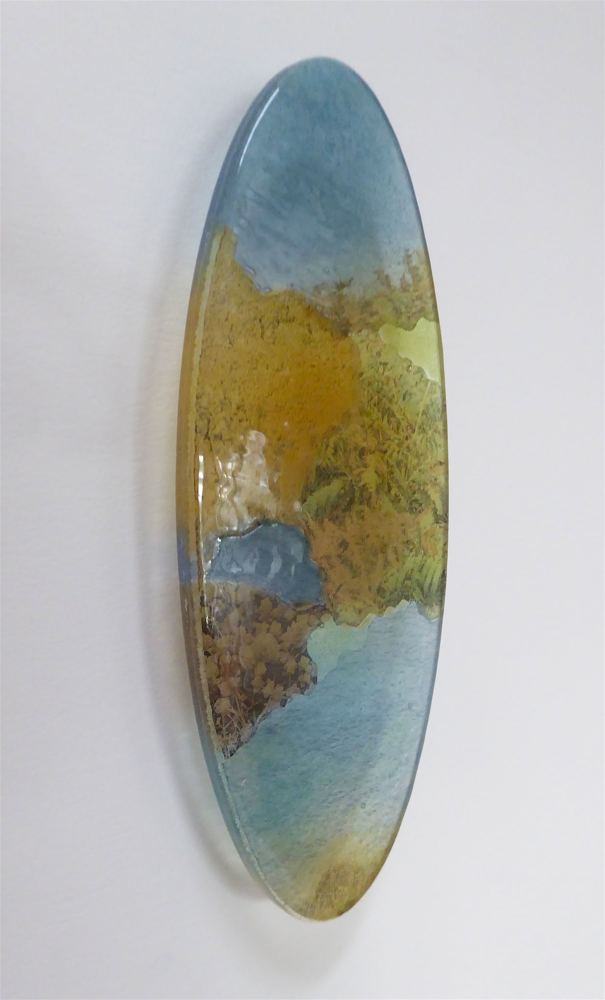 Glass micro landscape - oval