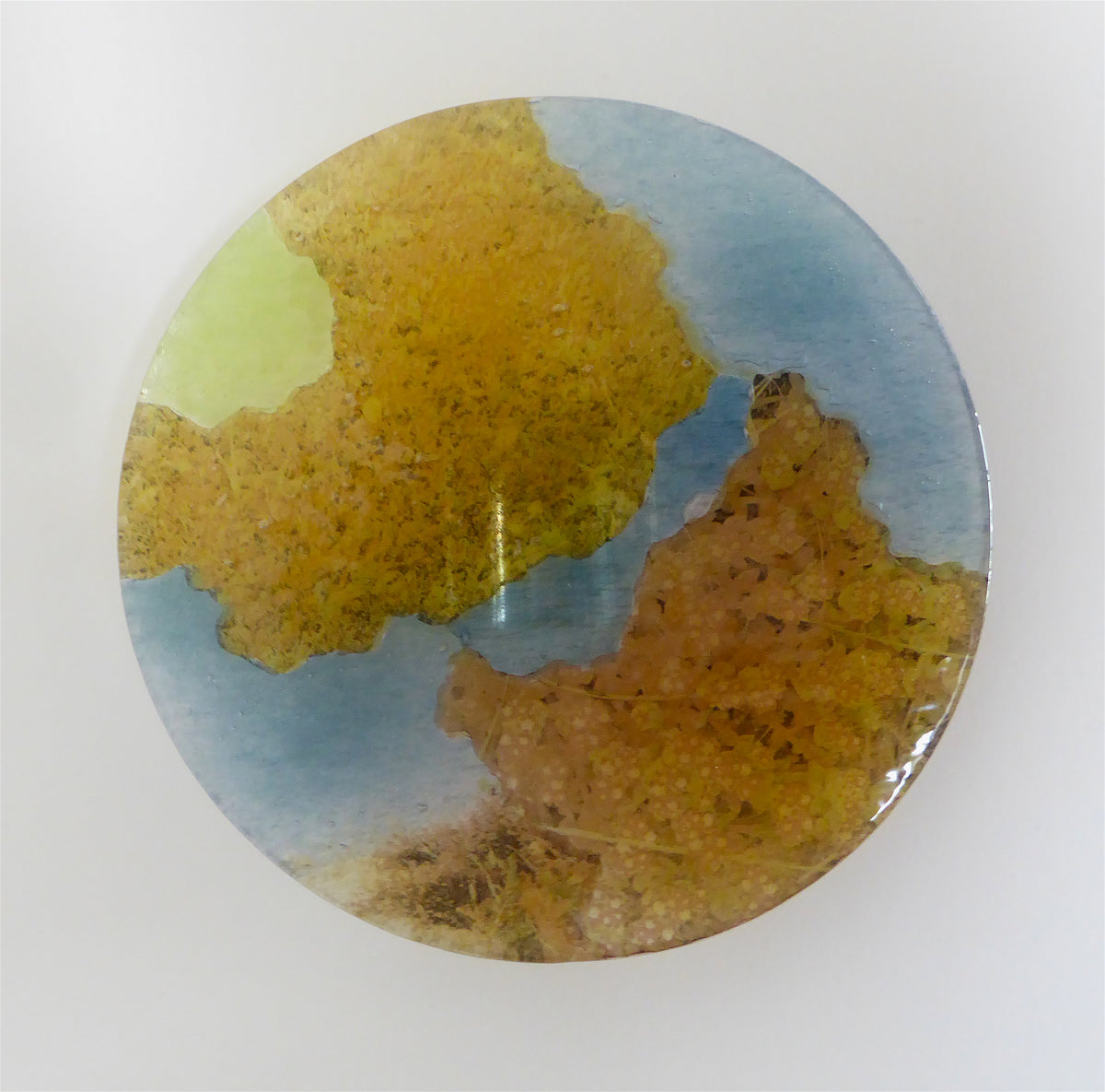 Glass micro landscape - disc