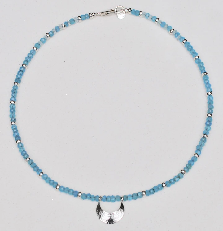Crescent moon necklace