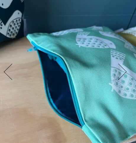 Zip Pouch - Bird Print
