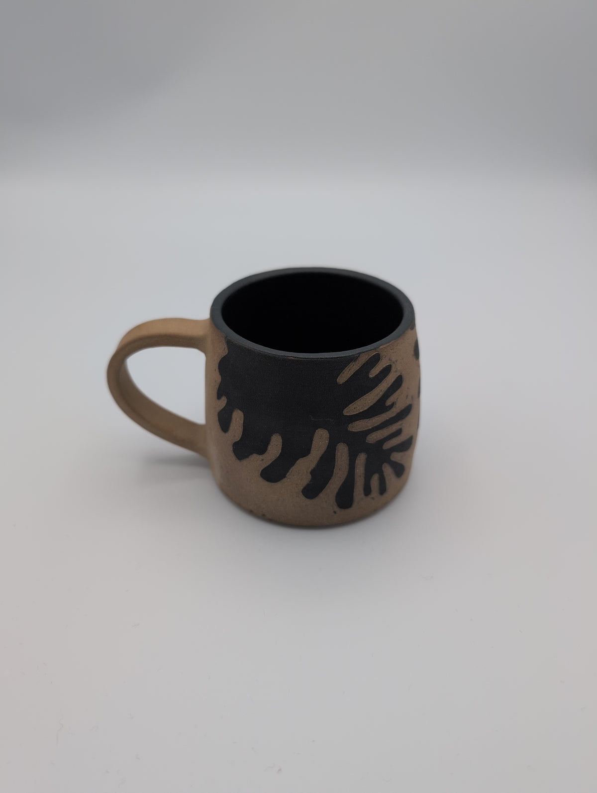Pine Sgraffito Mug