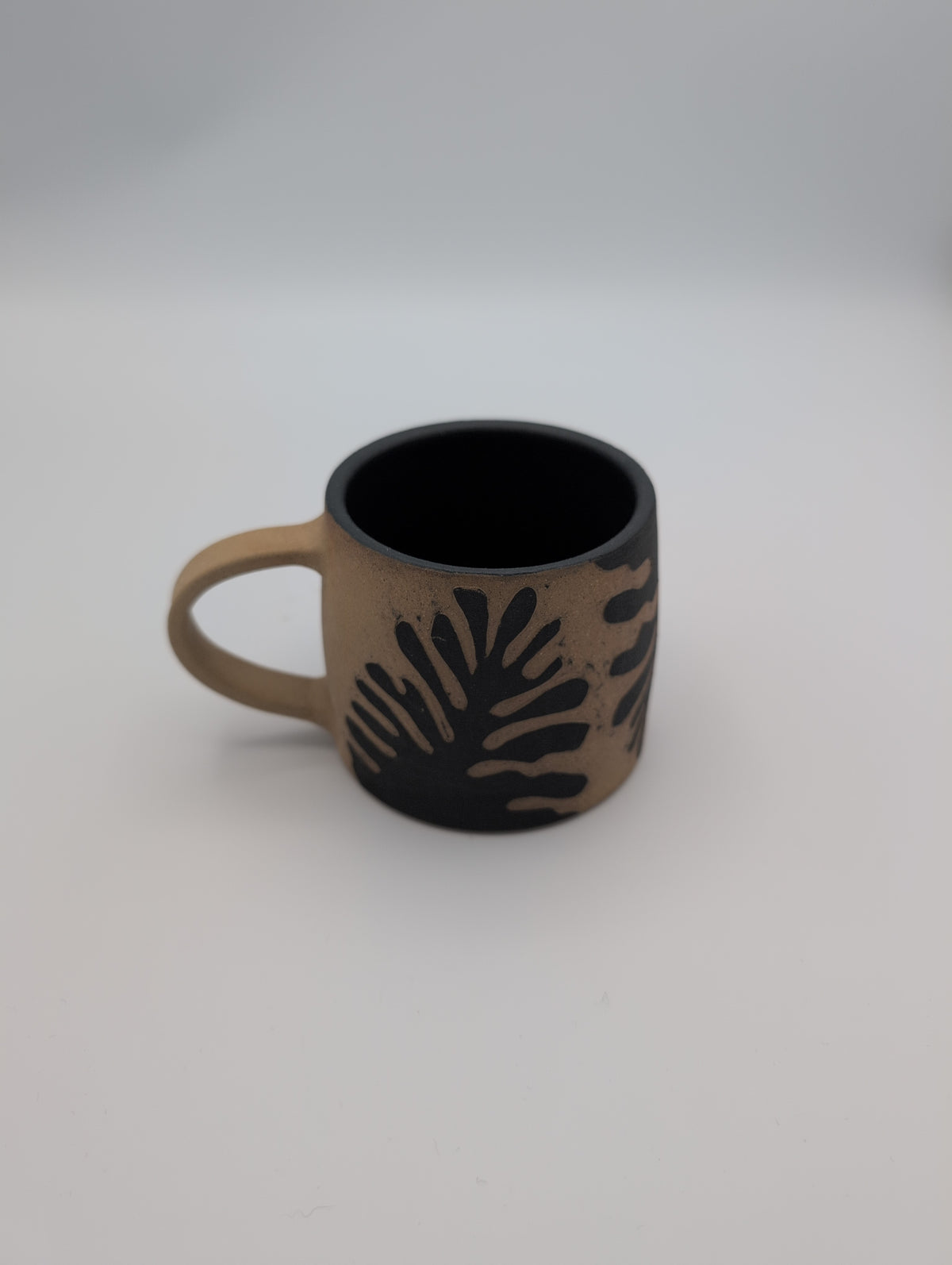 Pine Sgraffito Mug