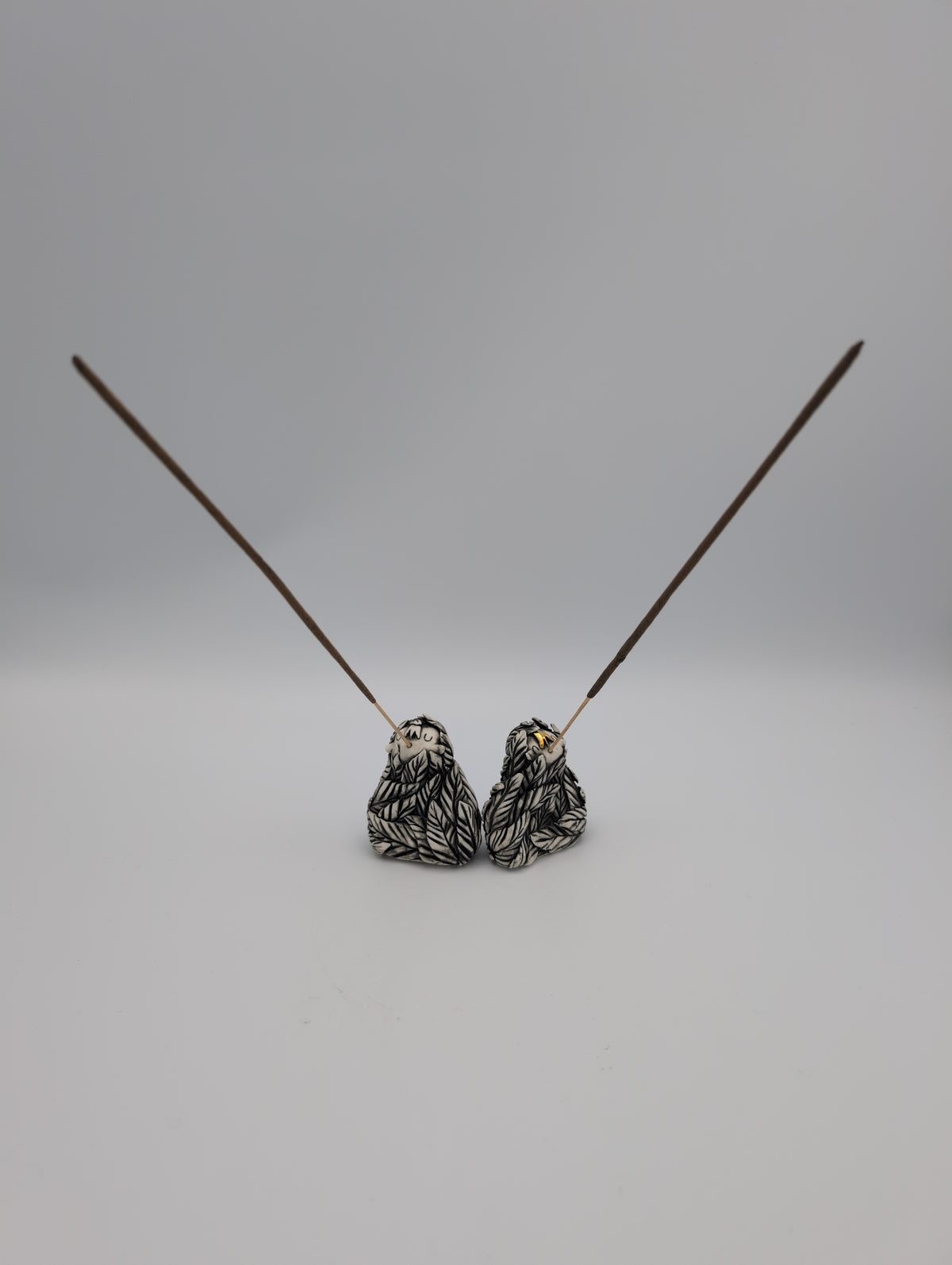 Leafy Incense Holders