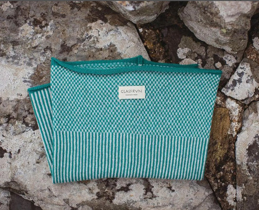 Knitted Cowl - Larkspur