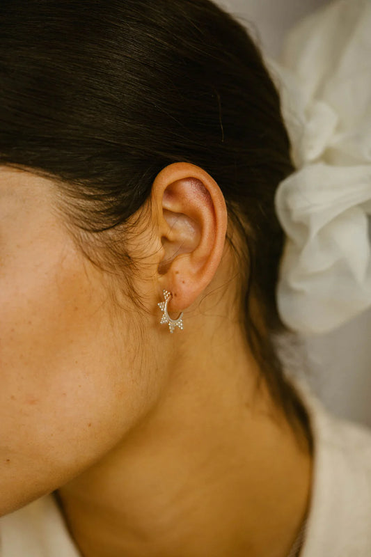 Dawn Open Hoop Earrings