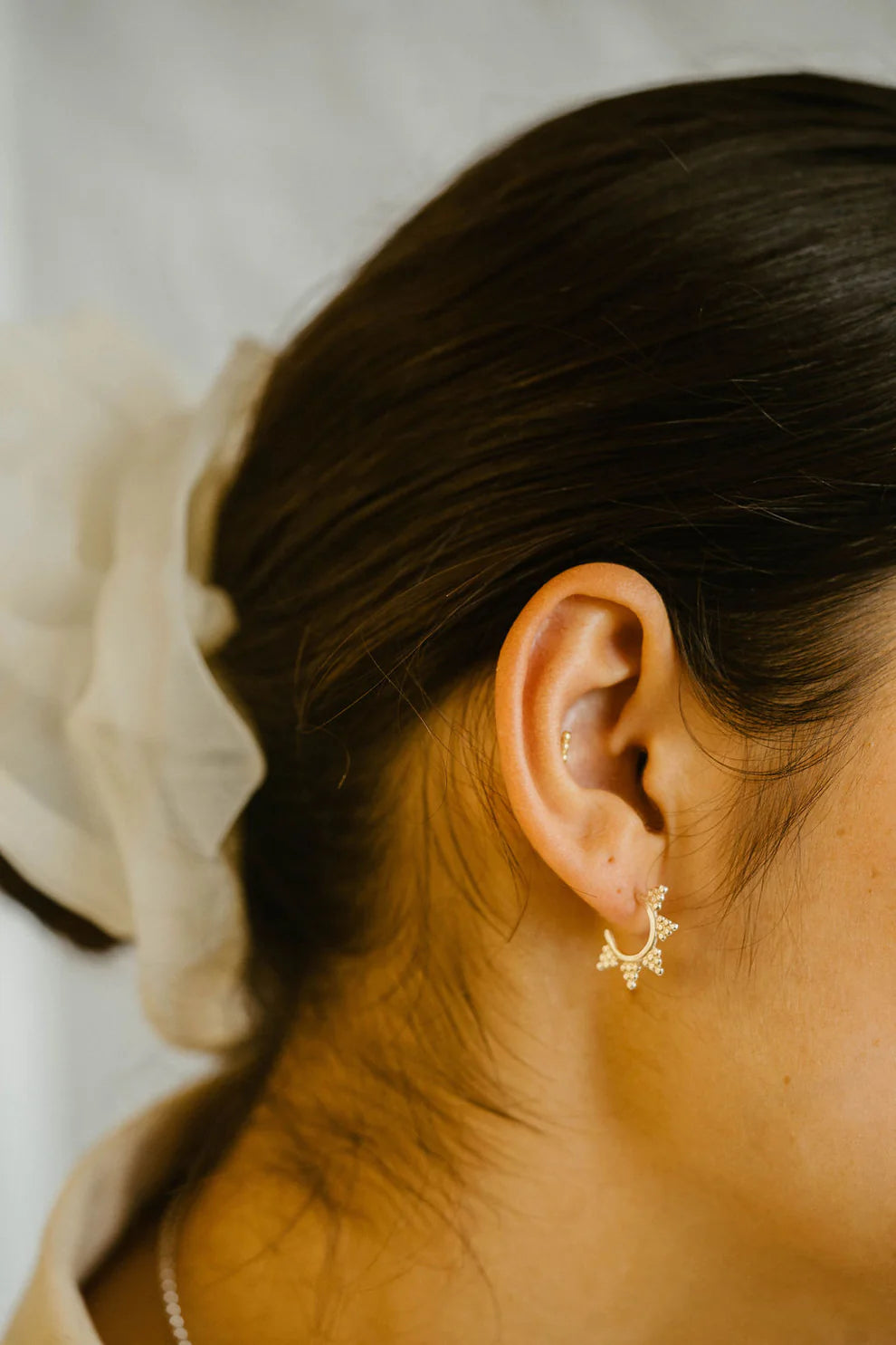 Dawn Open Hoop Earrings