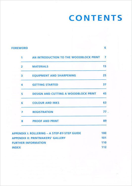 Making Woodblock Prints