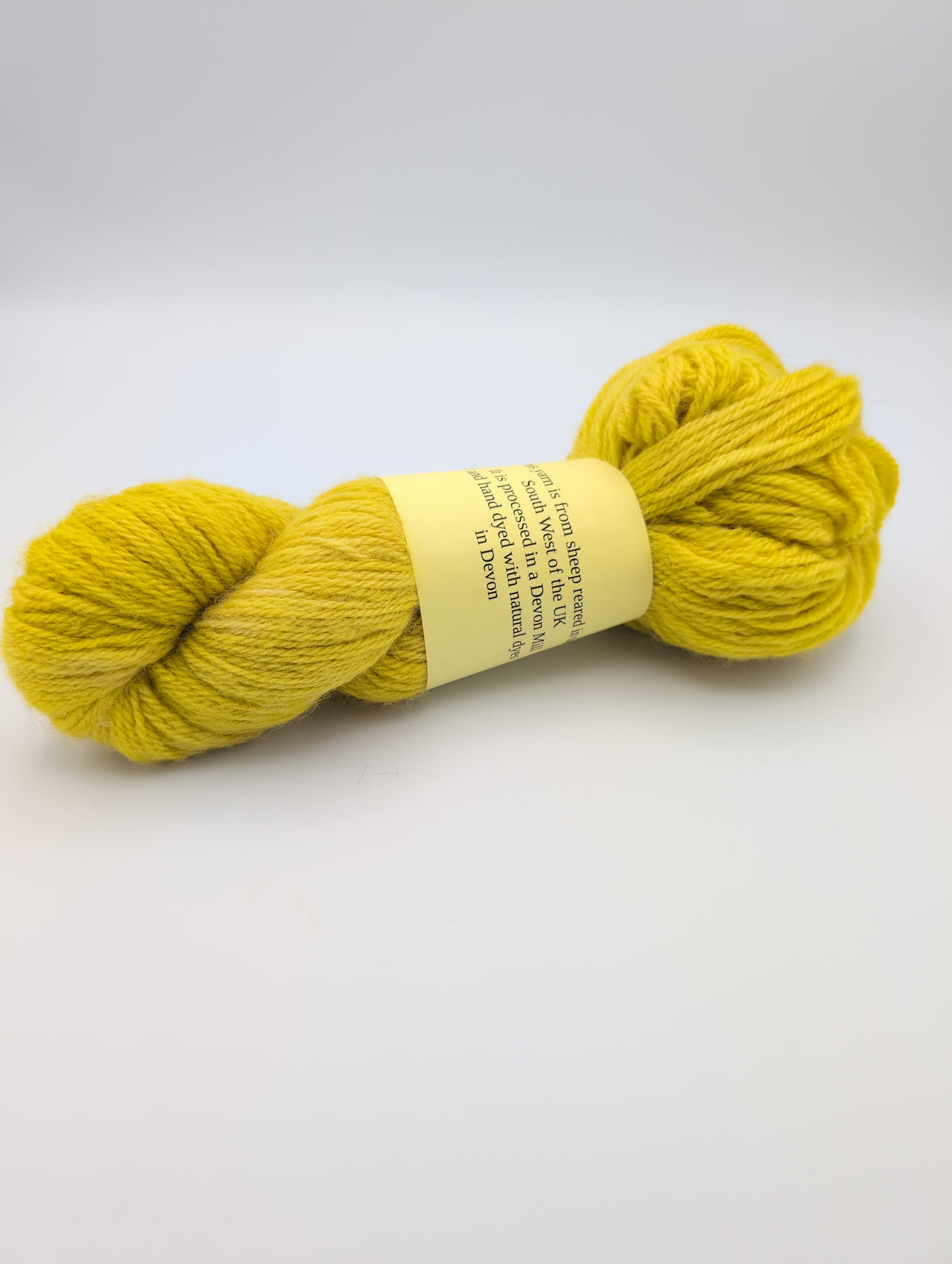 Double Knitted Natural Dyed Yarn - Weld