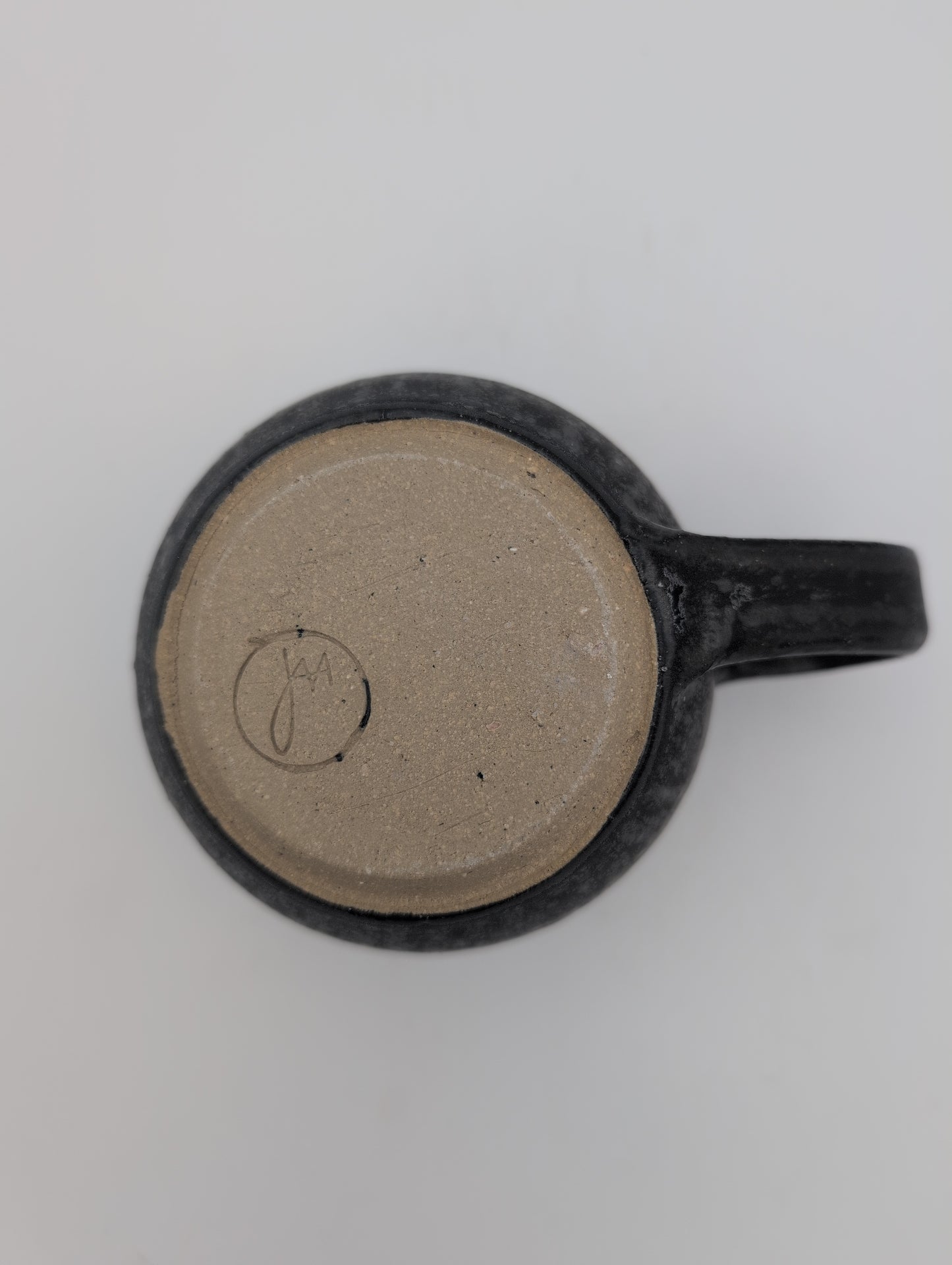 Stoneware 'fireflower' cup