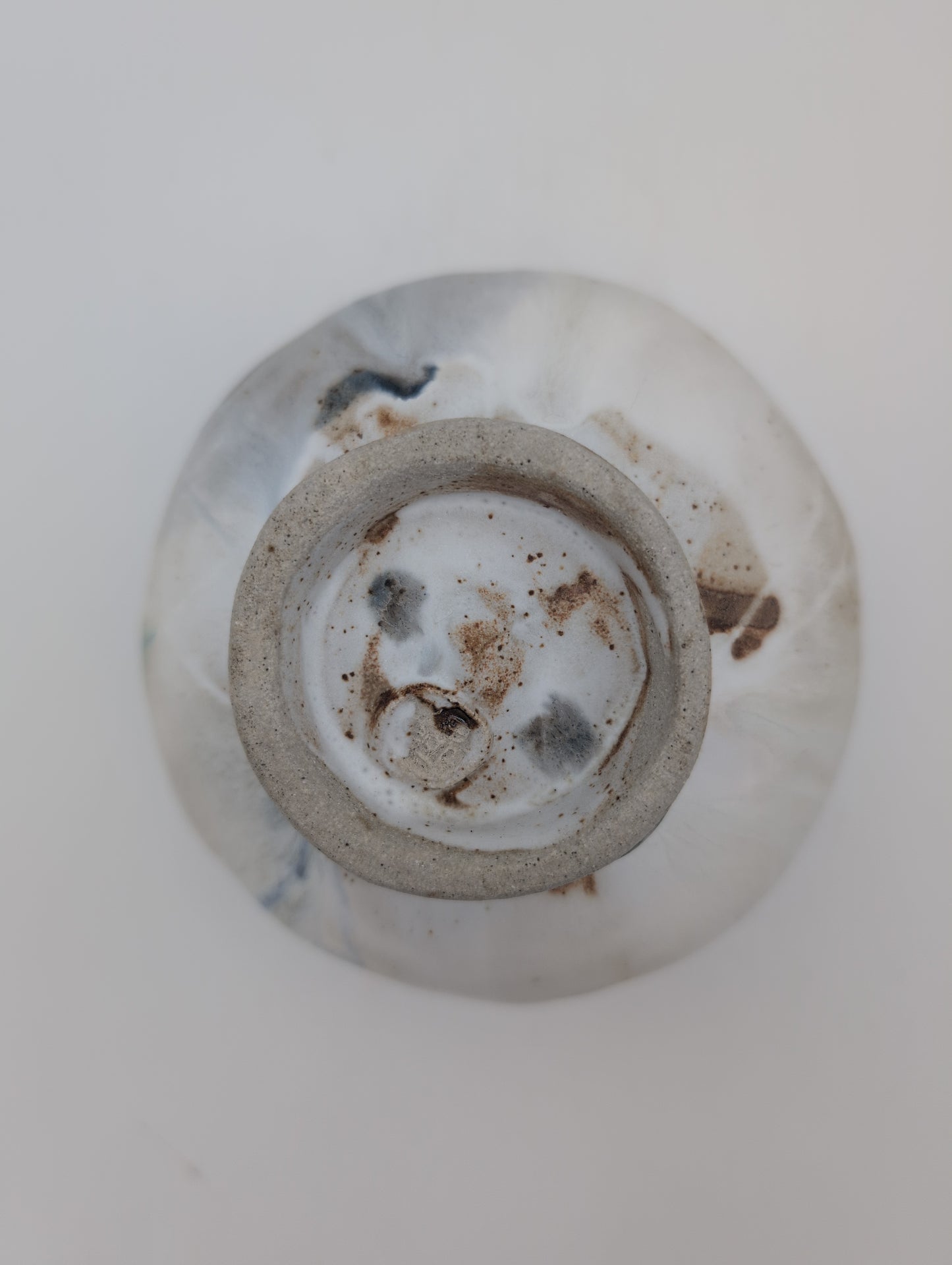 Cloudy tea bowl