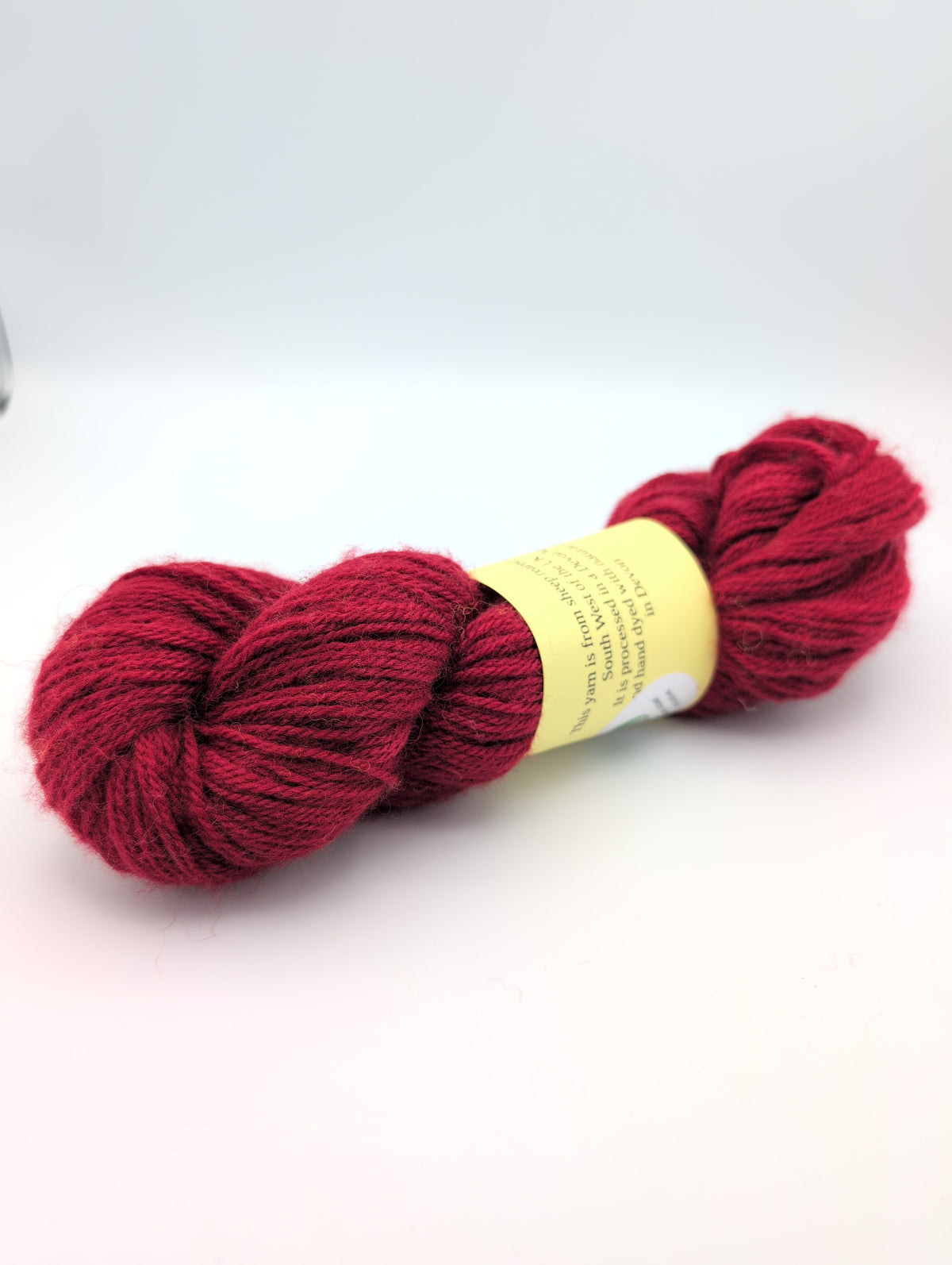 Double Knitted Natural Dyed Yarn - Cochineal