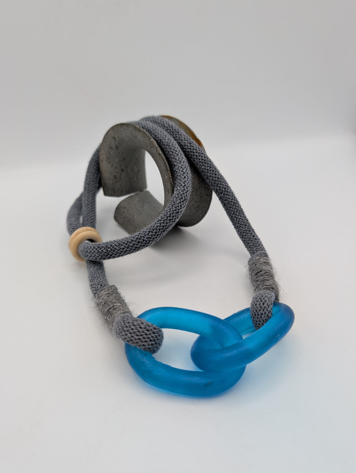 2 link mooring chain necklace