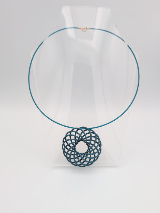 Statement vortex pendant