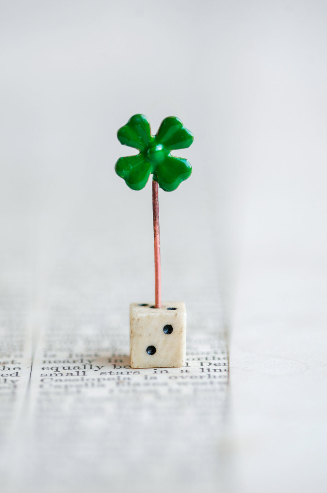 'Little Bit of Luck no.2' miniature sculpture