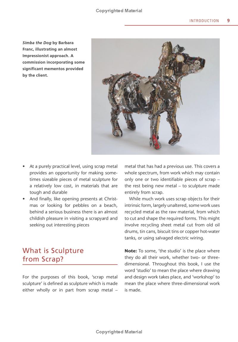 Making Sculpture from Scrap Metal