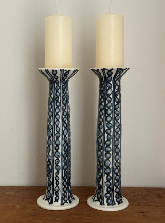 Porcelain Candlesticks