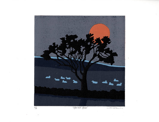 'Harvest Moon' Print