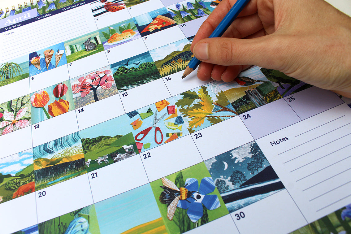 2027 Daily Collage Calendar