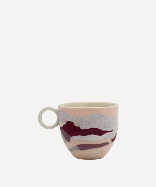 Dreamlands - Dune - Ceramic espresso cup with ring handle.