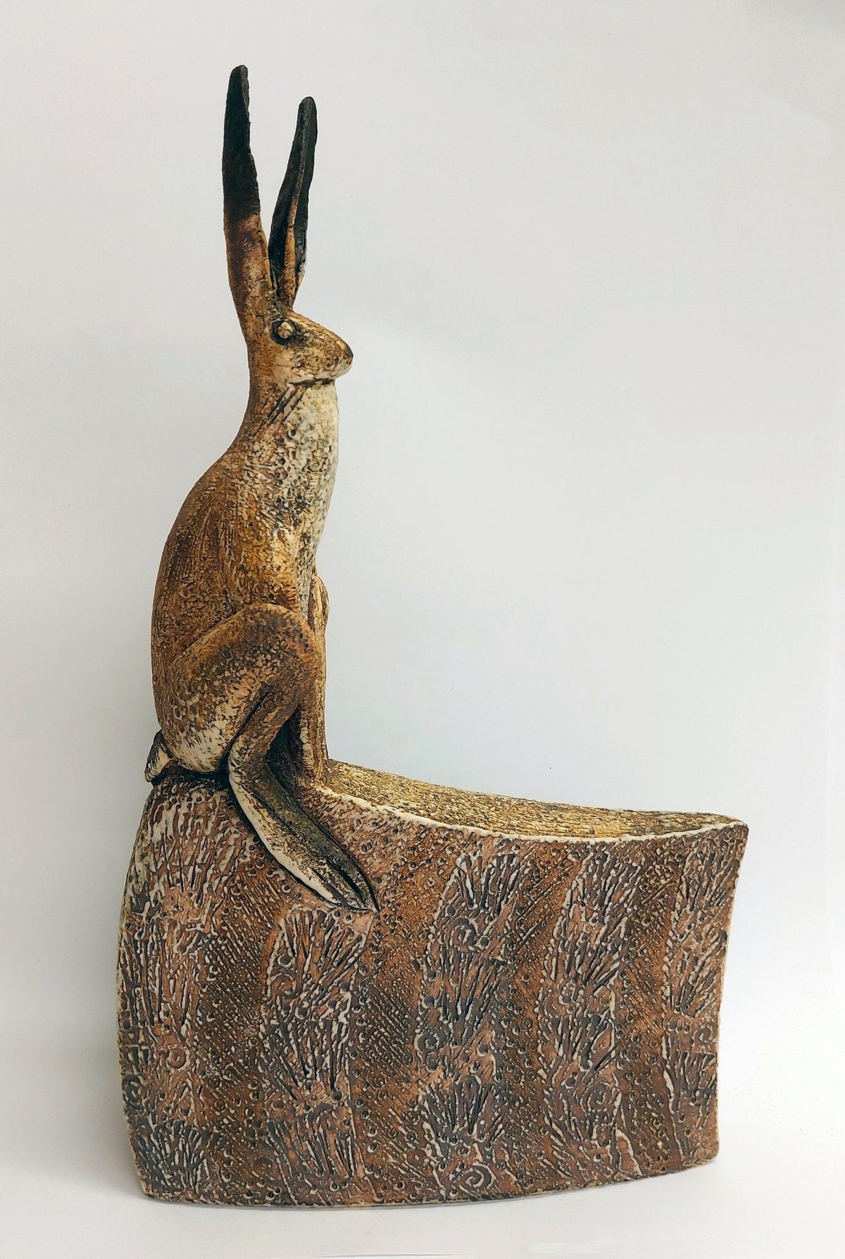 'Barley' stoneware sculpture