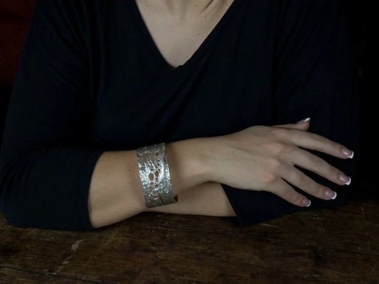 Honey fungus holey bangle