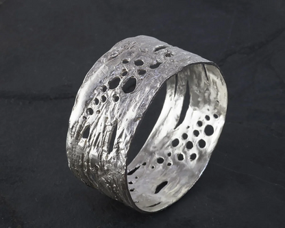 Honey fungus holey bangle