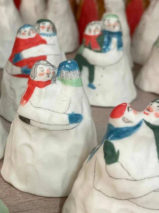 Porcelain Jingle Bauble