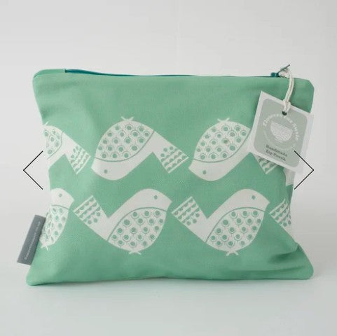 Zip Pouch - Bird Print