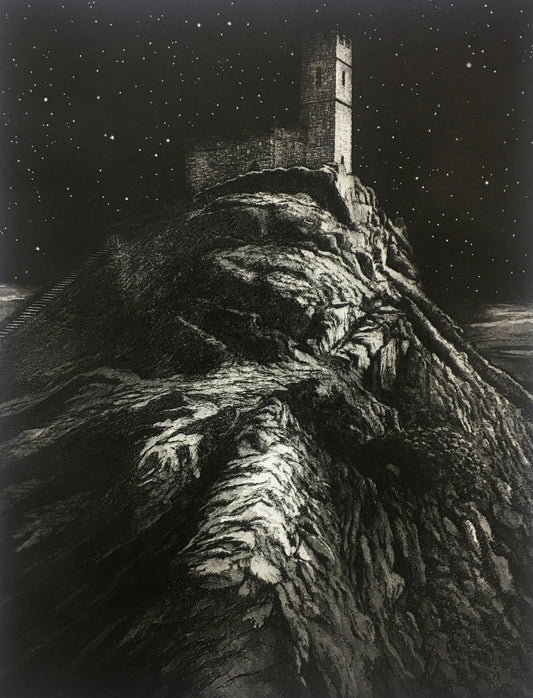 'Brentor Church Dartmoor' Print