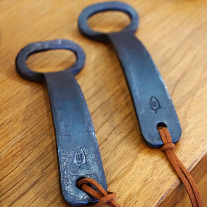 Hand Forged Iron Bottle Opener