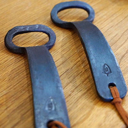 Hand Forged Iron Bottle Opener