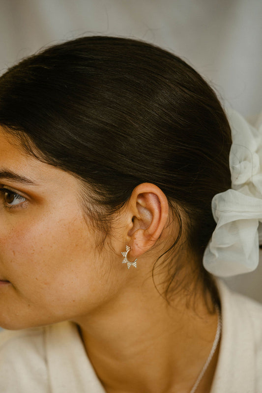 Dawn Open Hoop Earrings