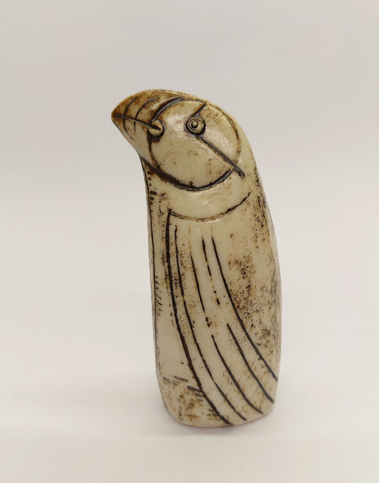 'Elegant Puffin' small porcelain sculpture